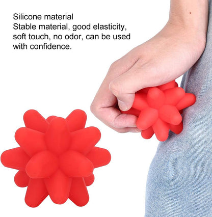 Brrnoo Silicone Massage Ball, Ball for Trigger Point Massage - Deep Tissue Massager for Myofascial Release - Mobility Ball for Exercise & Recovery, Foot Acupoint Trigger Point Massage