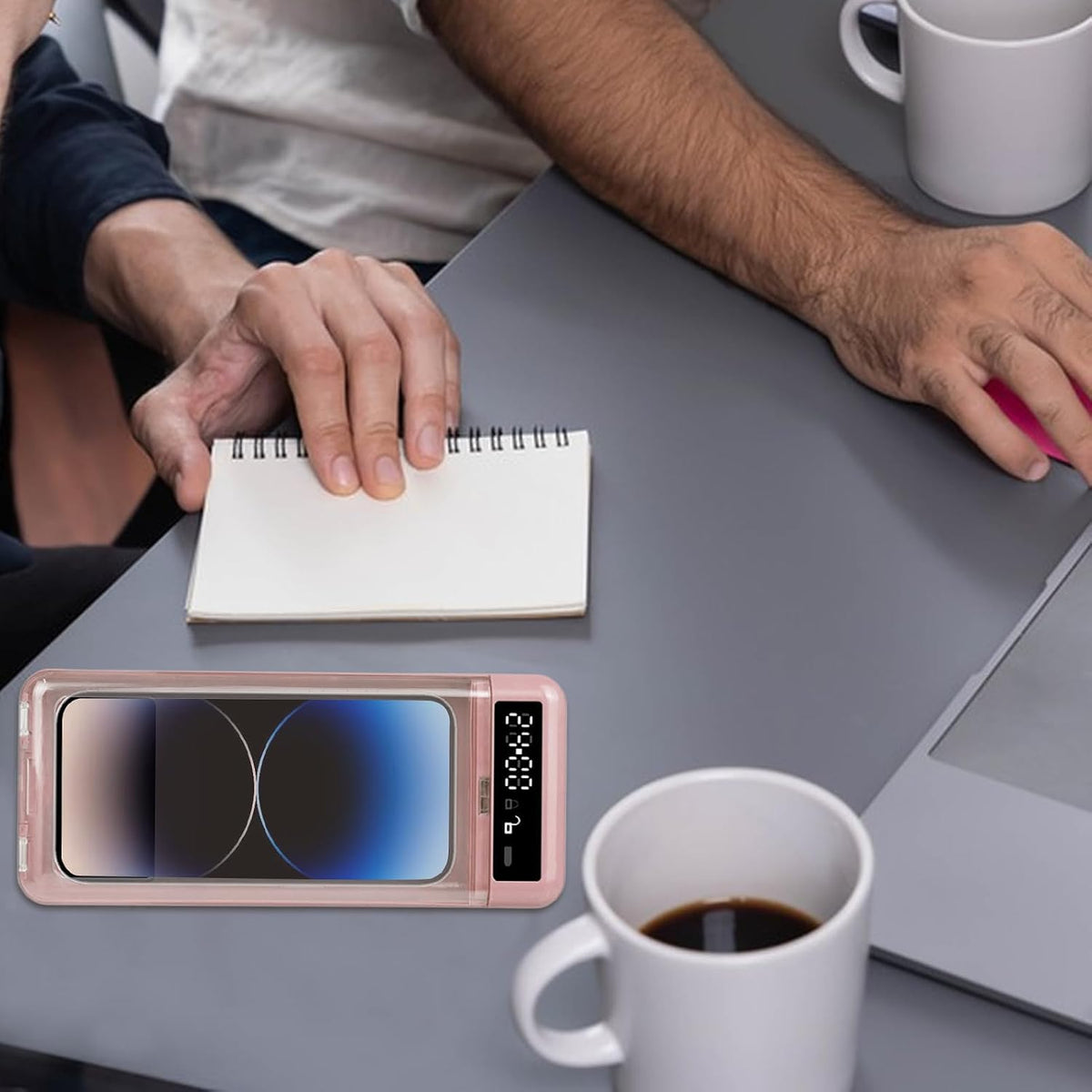 Phone Lock Box with Timer Portable Transparent Timer Lock Box