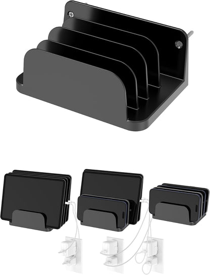 Wall Mount Phone Holder, (White)