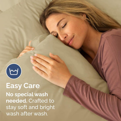 Standard Pillow Cases Set of 10 - Ultra Soft Hotel Quality Pillowcase Covers - Comfy, Cozy & Wrinkle Free - Shrink, Stain and Fade Resistant - Machine Washable Pillow Protectors - 10 Pcs Set - White - Colors A