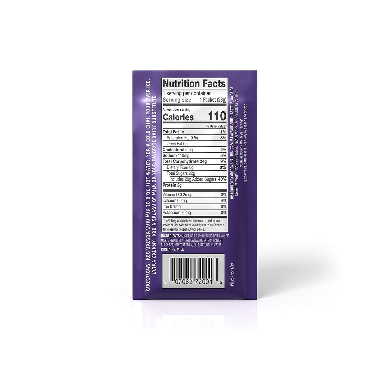 Oregon Chai Vanilla Chai Tea Latte Mix, 10 Ounces (Pack of 1)