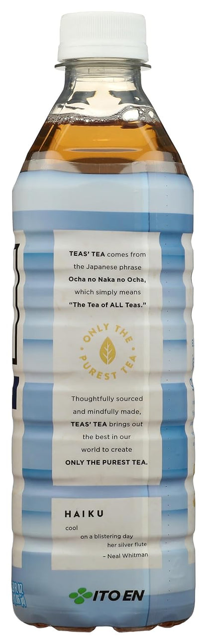 Teas' Tea, Tea Green Jasmine Organic, 16.9 Fl Oz