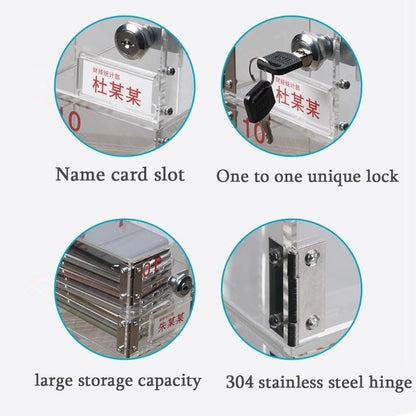 Mobile Phone Charging Stations Mobile Phone Storage Cabinet 6/12/24/36/48/60 Slots Convenient Design Mobile Phone Wall Mount Porta Phone Holder,Silver-36