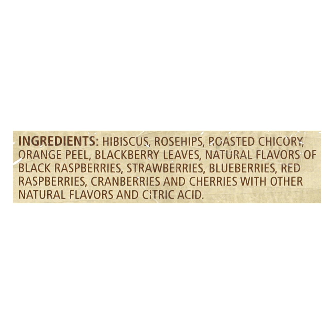Celestial Seasonings Hibiscus Tea, Red Zinger Herbal Tea, Caffeine Free, 20 Tea Bags