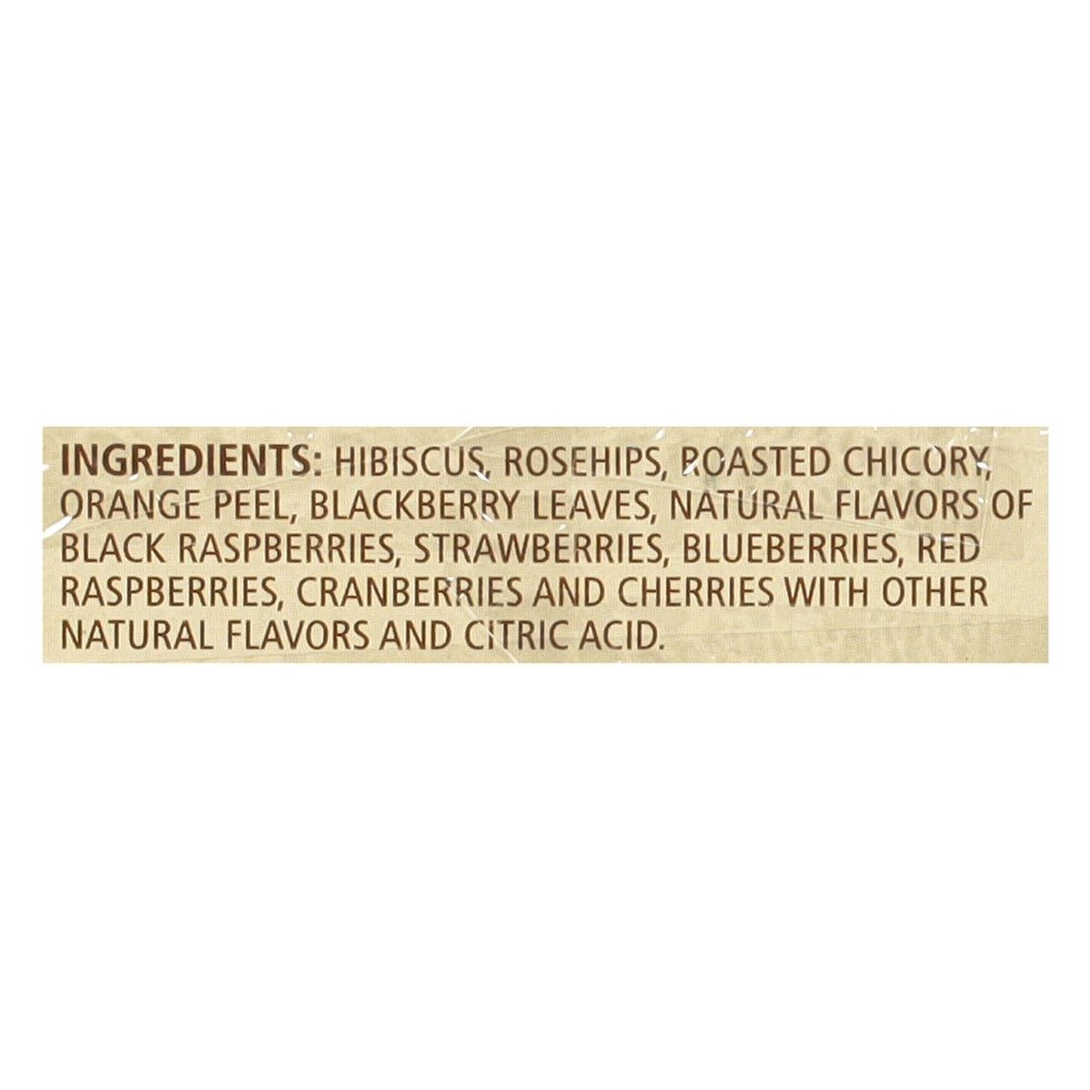 Celestial Seasonings Wild Berry Zinger Herbal Tea, Caffeine Free, 20 Tea Bags Box (Pack of 3)