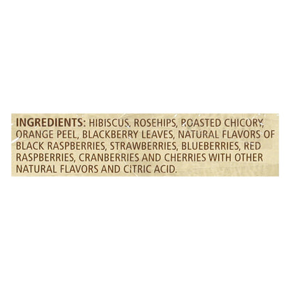 Celestial Seasonings Wild Berry Zinger Herbal Tea, Caffeine Free, 20 Tea Bags Box (Pack of 3)