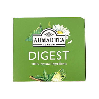 Ahmad Tea Herbal Tea, Sweet Mint, Fennel & Biotin 'Digest' Natural Benefits Teabags, 20 ct (Pack of 6) - Decaffeinated & Sugar-Free