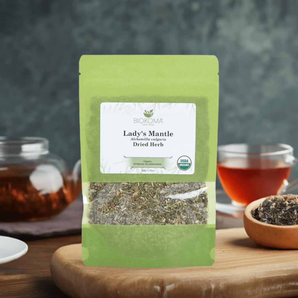 Biokoma Organic Dandelion Root Dried Herb 100g (3.55oz) USDA Organic Taraxacum Cut & Sifted Herbal Tea Kidney Liver Detox Digestion Support Caffeine-Free No Additives No Preservatives No GMO Kosher