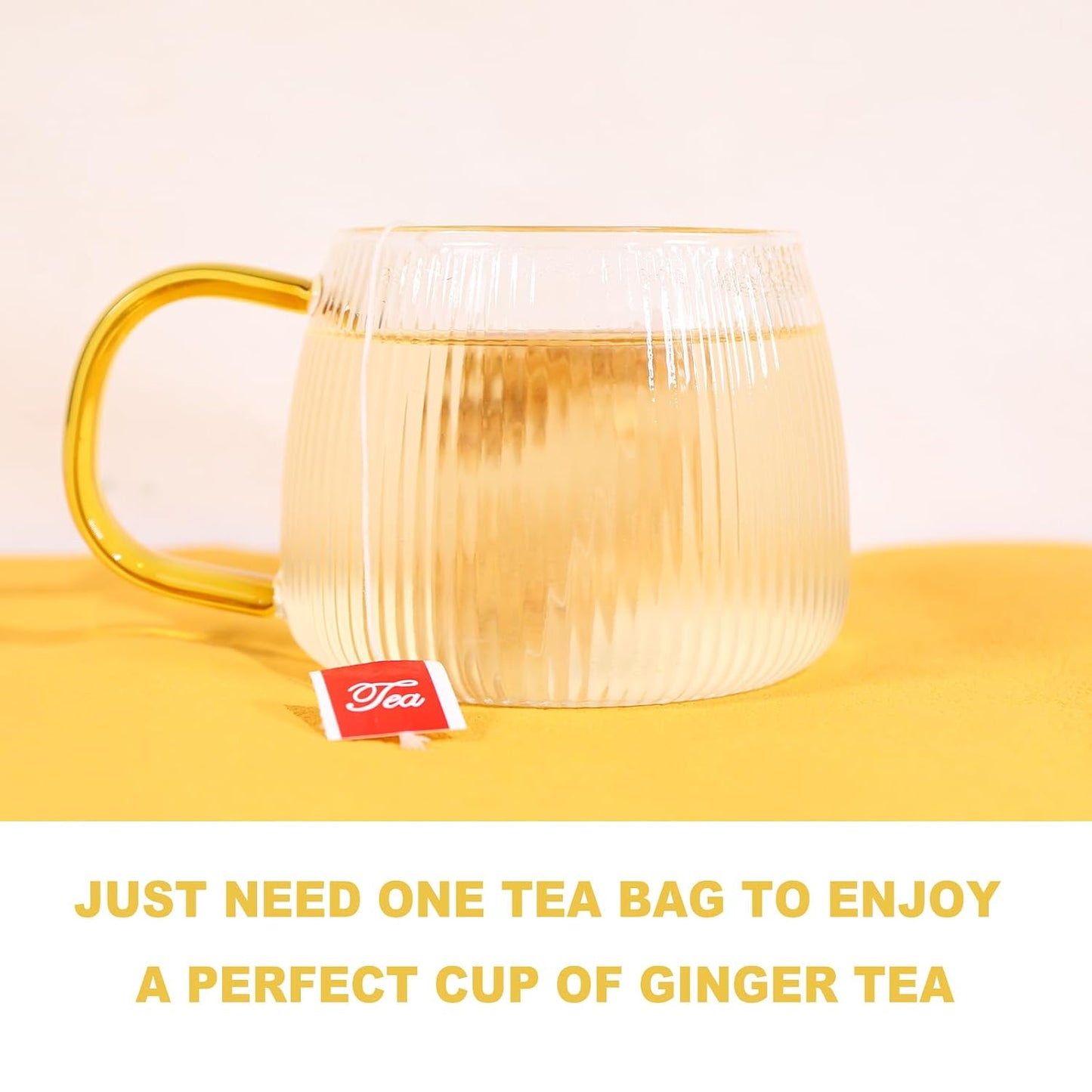 TEARELAE - Chamomile Lavender Tea, 50 Herbal Tea Bags with Lemon Balm for Relaxation & Bedtime - Non-GMO - Caffeine-Free - Floral & Soothing