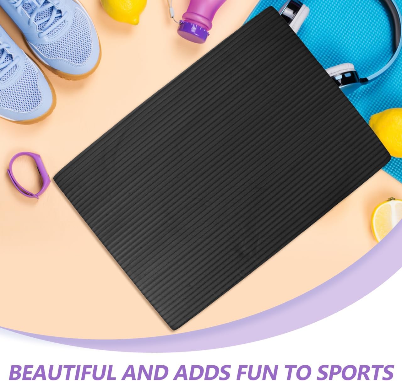 Mipcase Balance Yoga Mat Exercise Gymnastics Physical Therapy Balance Pad Workout Pilates Mat Balance Foam Pad