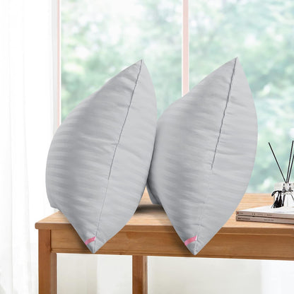 EIUE Hotel Collection Bed Pillows for Sleeping 2 Pack Queen Size，Pillows for Side and Back Sleepers,Super Soft Down Alternative Microfiber Filled Pillows,20 x 30 Inches
