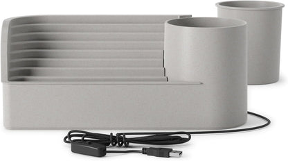 Umbra Stream Water Fountain, Indoor Tabletop Zen Desktop, Sand