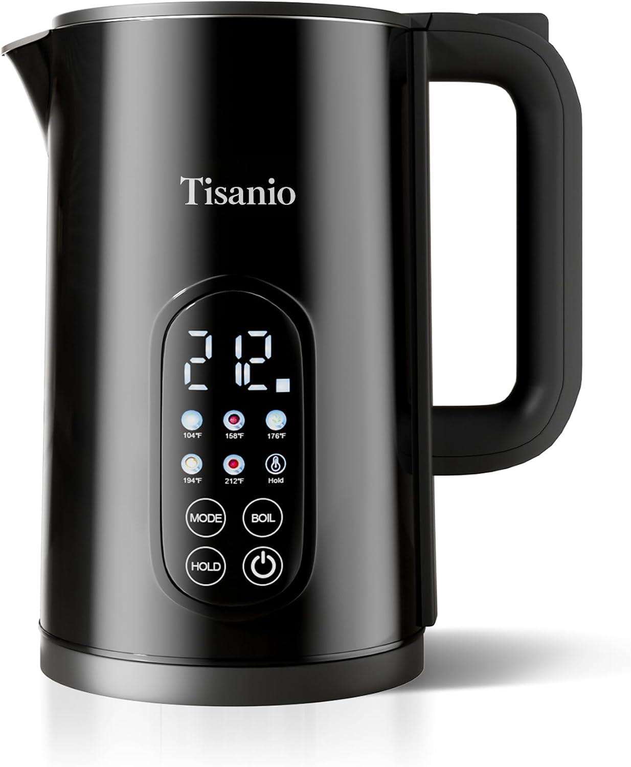 Electric Kettle with Temperature Control, 1.7L Hot Water Kettle for Tea, Coffee & Daily Use, 5 Presets, 2H Keep Warm, Stainless Steel Interior, Auto Shut-Off, Cordless Electric Tea Kettle, Blue