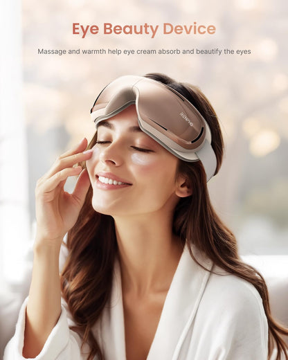 RENPHO Eyeris 3 Eye Massager with Heat and Cooling, Massaging Eye Mask