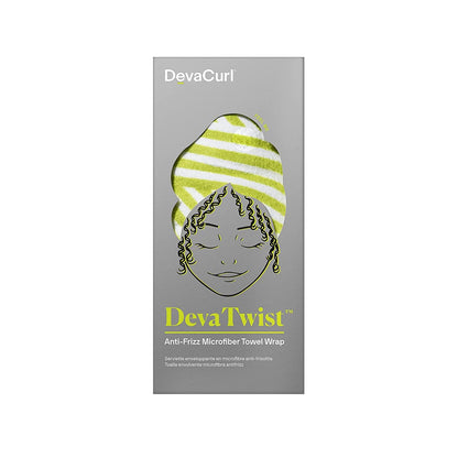 DevaCurl DevaTwist Anti-Frizz Microfiber Towel Wrap, Hands Free Design