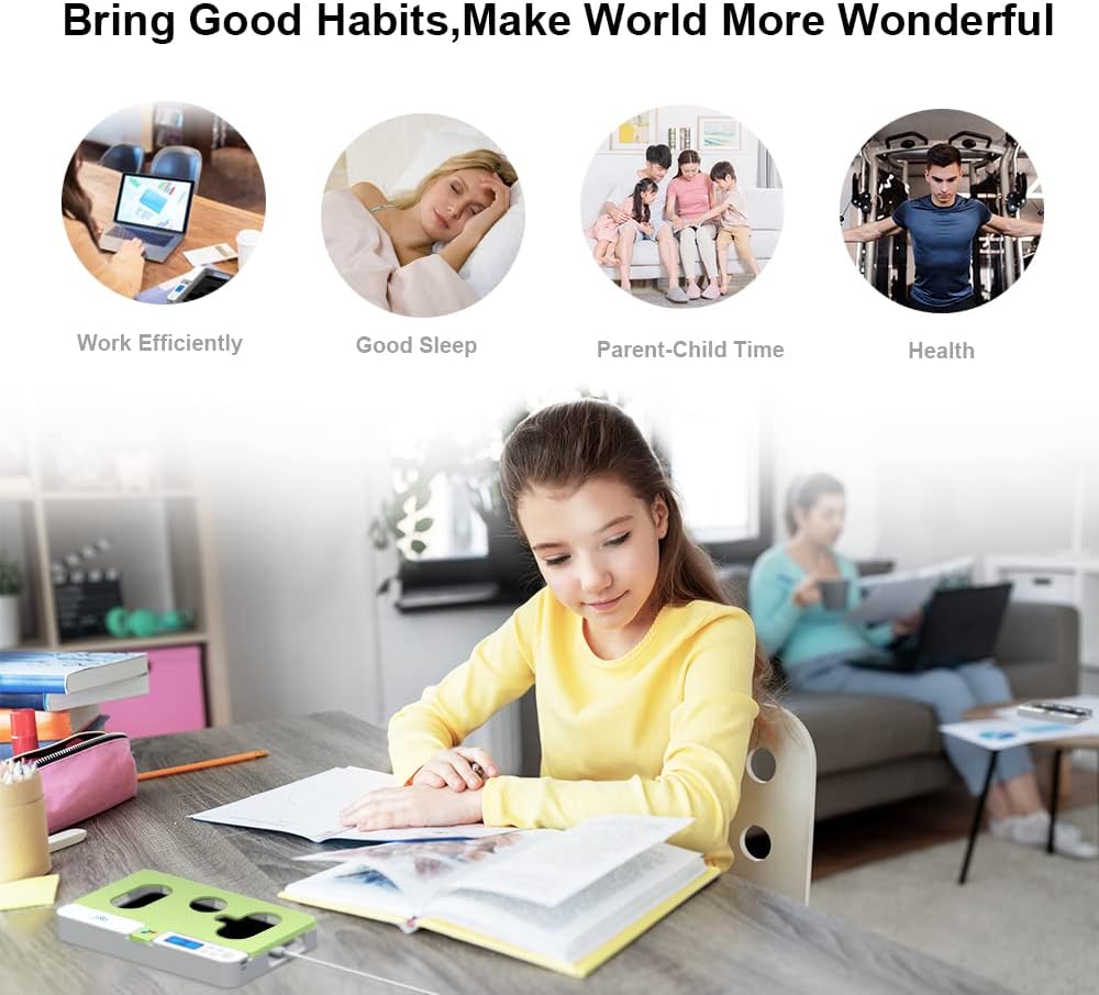 ySky Phone Lock Box with Timer,Phone Access Blocker Device for Cell Phones, Limits Smartphone Access, Reduces Screen Time & Improves Focus,Timed Jail Locker to Help Kids,Students, Adults Focus Back