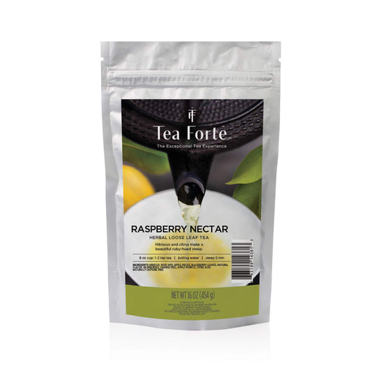 Tea Forte Raspberry Nectar Loose Leaf Tea Bag