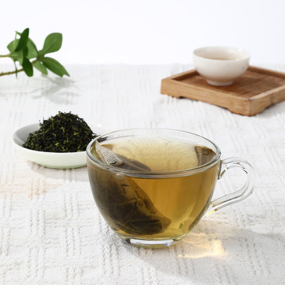 Premium Lemon Balm Leaf Tea, 50 Bags. Made with 100% Natural Lemon Balm Leaves, No Additive & Caffeine Free, Promotes Relaxation & Support Digestion.