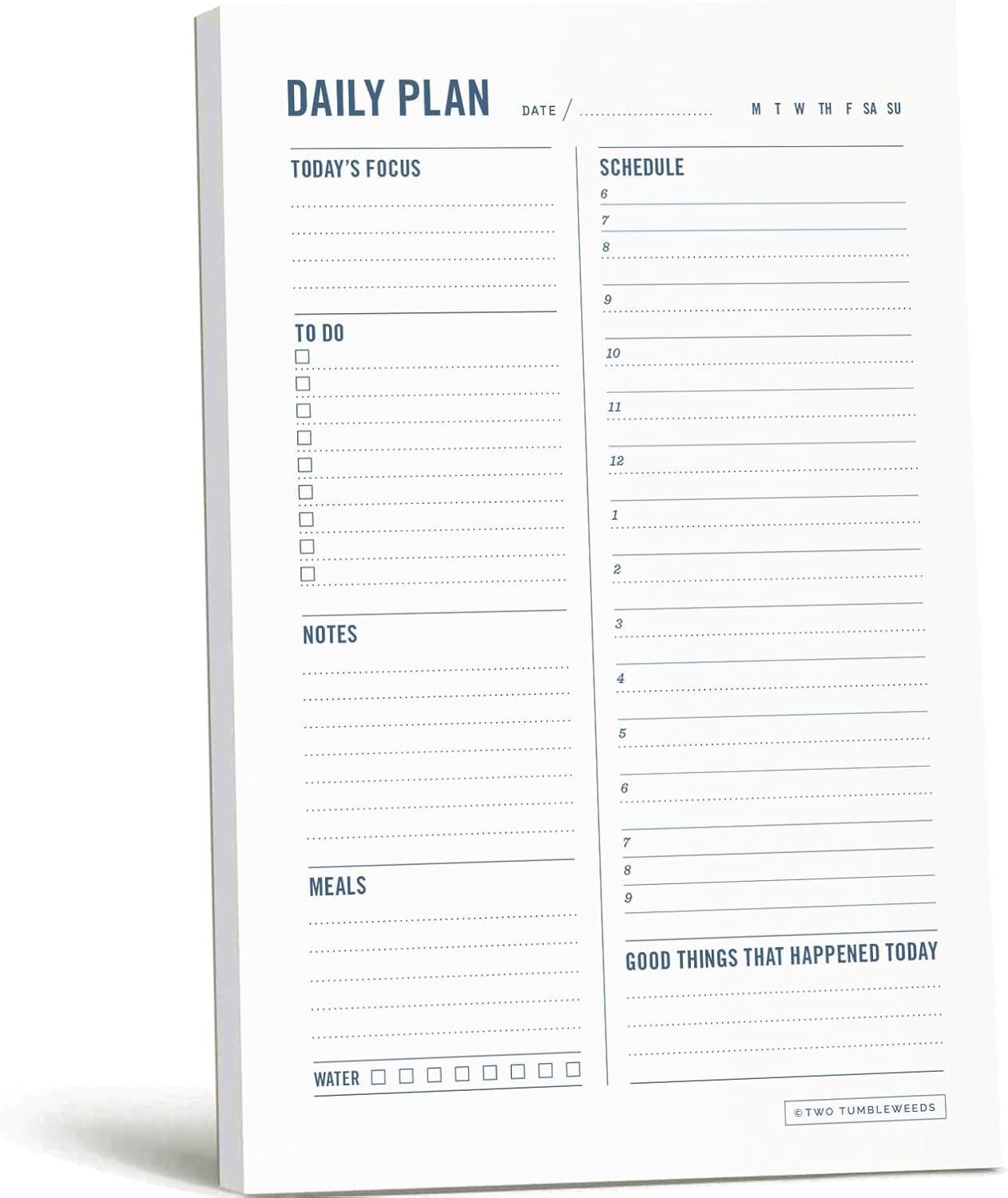 Grocery List Magnet Pad for Fridge - 6 x 9" - Grocery Shopping Checklist Notepad with Categories - 50 Sheets