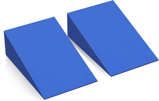 Yoga Wedge Block Foam Squat Wedges Slant Board, 2 Pcs Calf Stretcher