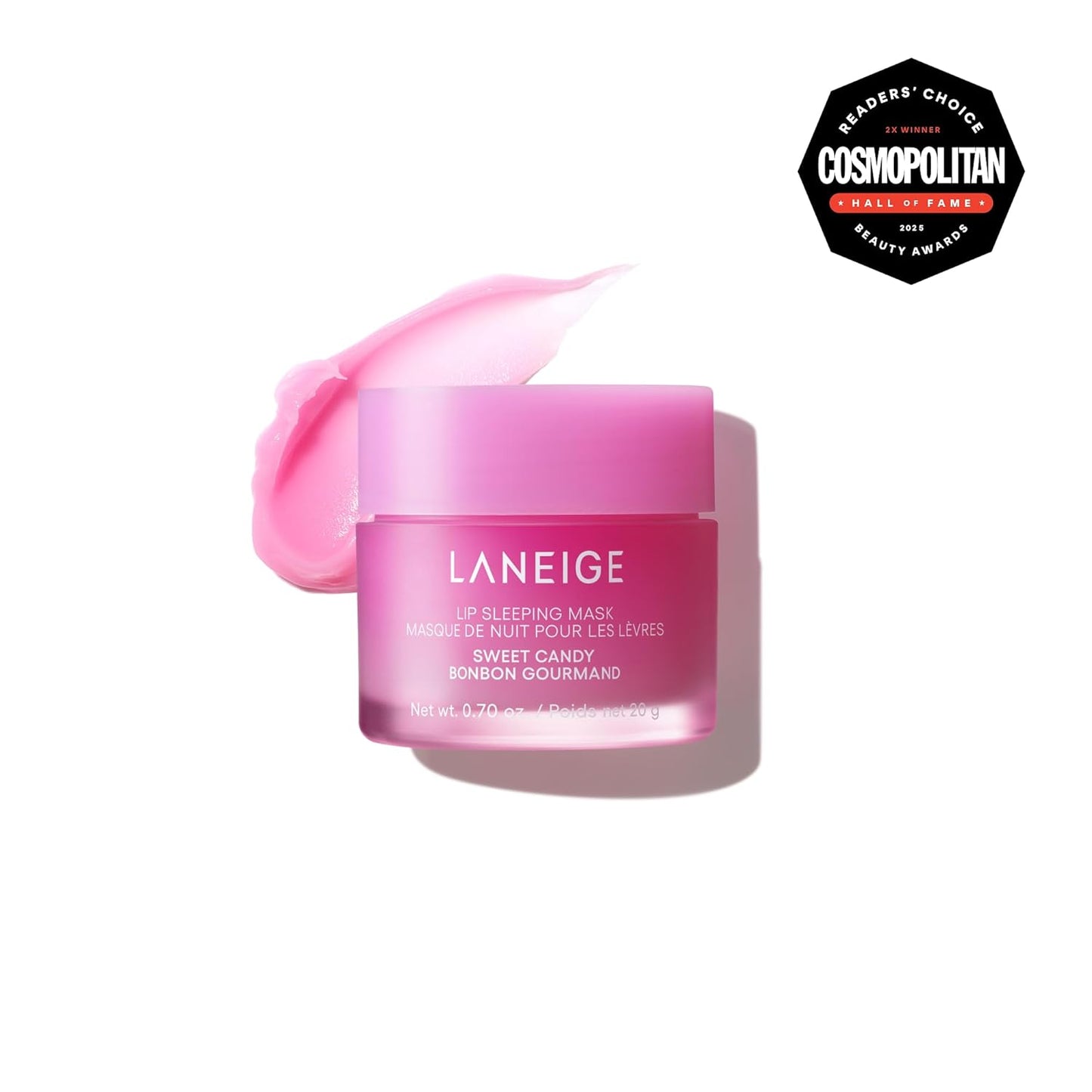 LANEIGE Lip Sleeping Mask: Nourish, Hydrate, Vitamin C, Murumuru & Shea Butter, Antioxidants, Flaky, Dry Lips
