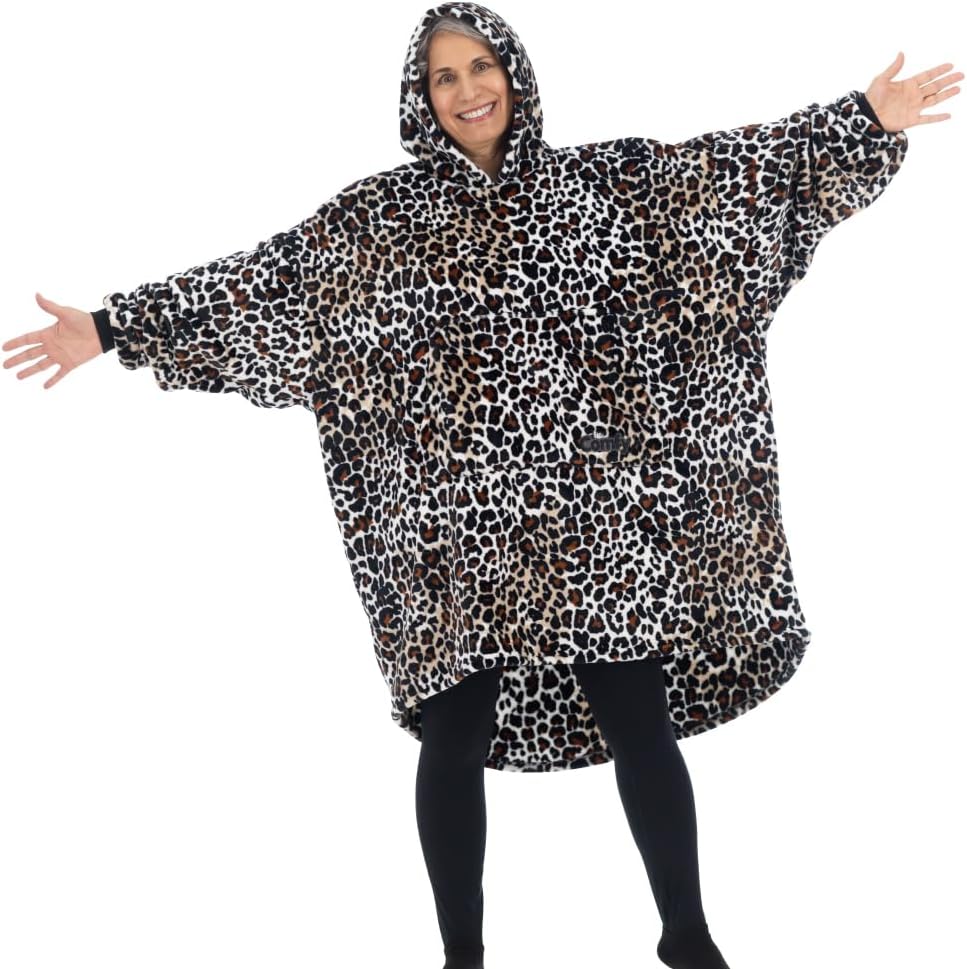THE COMFY Dream | From Shark Tank | Patented | No Sherpa | Light Wearable Blanket Hoodie | Gift for Women & Men | One Size