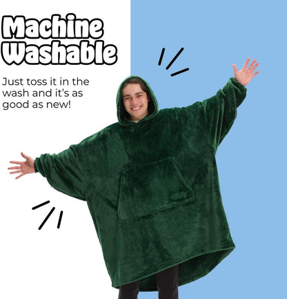 THE COMFY Dream | From Shark Tank | Patented | No Sherpa | Light Wearable Blanket Hoodie | Gift for Women & Men | One Size