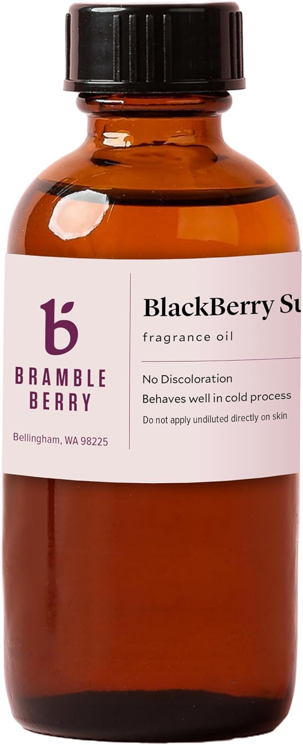 Bramble Berry Watermelon Sugar Fragrance Oil 2 oz | Sweet Fruity Scent for Soap Making, Candles, Lotion, Bath Bombs & Perfume | Skin Safe, Vegan, Paraben & Phthalate Free