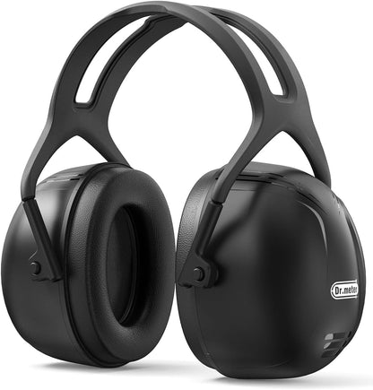 Dr.meter Ear Protection Ear Muffs, Noise Cancelling Headphones for Adults Kids 31dB Earmuffs for Noise Reduction, Hearing Protection for Shooting Gun Range, Mowing, Monster Jam, Sensory, Fireworks