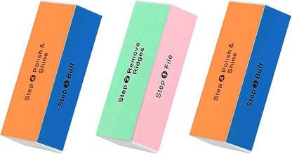 4 Way Shiny Block / 4 Step Buffing Block Shine Nail Buffer