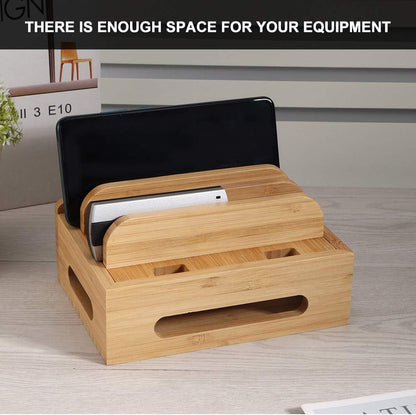 Phone Stand, Sturdy Organizer with Charging Rack for Multiple Phones, Smooth Surface, Ideal for Home, Office & Car