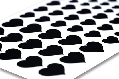 Blocked Original Vinyl Webcam Cover Stickers | Restickable & Stackable Privacy Covers | for All Camera-endable Devices | 3-Sizes | 57 Black Tabbed (Muted Matte)