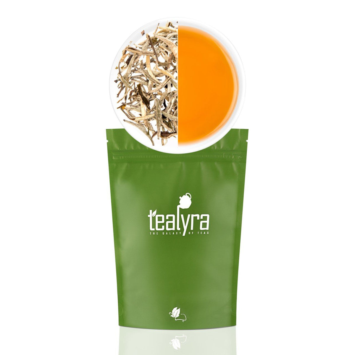 Tealyra - Jasmine Yin Zhen - Silver Needle White - Loose Leaf Tea - Premium Chinese White Tea from Fujian - 110g (4-ounce)