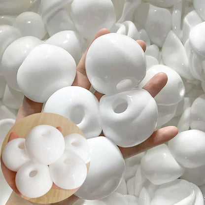 15pcs DIY Stress Ball Kit – Blank Skins with Air Pump & Expander Tool for Making Pressure Balls, Make Your Own Fidget Pressure Balls (15Transparent)