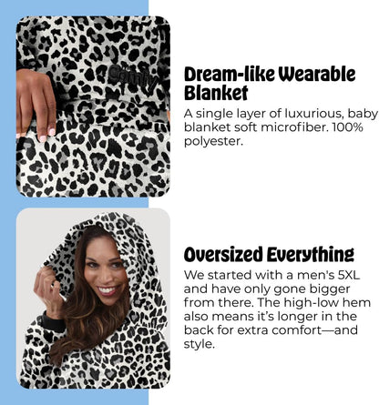 THE COMFY Dream | From Shark Tank | Patented | No Sherpa | Light Wearable Blanket Hoodie | Gift for Women & Men | One Size