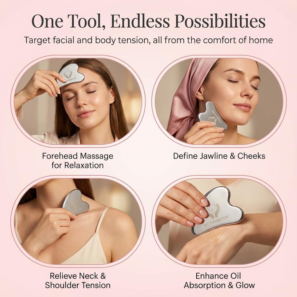 Lymphatic Contour Face Brush for Sculpting, lymphatic Face Brush gua sha facial tools Lymphatic Drainage Massager for skin care, Anti-Puffiness, Detox & Lift, Improves Skin Glow, Relieve Fatigue