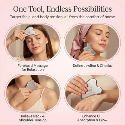 Lymphatic Contour Face Brush for Sculpting, lymphatic Face Brush gua sha facial tools Lymphatic Drainage Massager for skin care, Anti-Puffiness, Detox & Lift, Improves Skin Glow, Relieve Fatigue