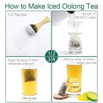 FullChea - Ginseng Oolong Tea, Oolong Tea Loose Leaf 4oz / 113g