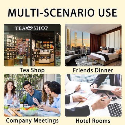 BEI CAI Tea Bags Sampler Assortment Box (50 Count) 10 Different Flavors,Perfect Variety Individually Wrapped Tea Bag,Perfect for Hotels, Offices, Food Service Gift Set &Sampler Variety Pack