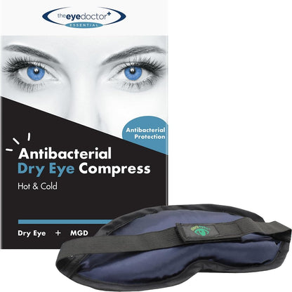 The Eye Doctor Hot Compress for Eye - Helps Dry Eye & Blepharitis - Reusable Eye Mask - Heated Eye Mask for Dry Eyes - Warm Compress for Dry Eyes - Heated Eye Mask for Stye