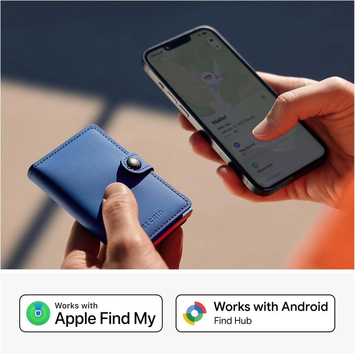 Chipolo CARD – Rechargeable Wallet Tracker Card, Bluetooth Tracker
