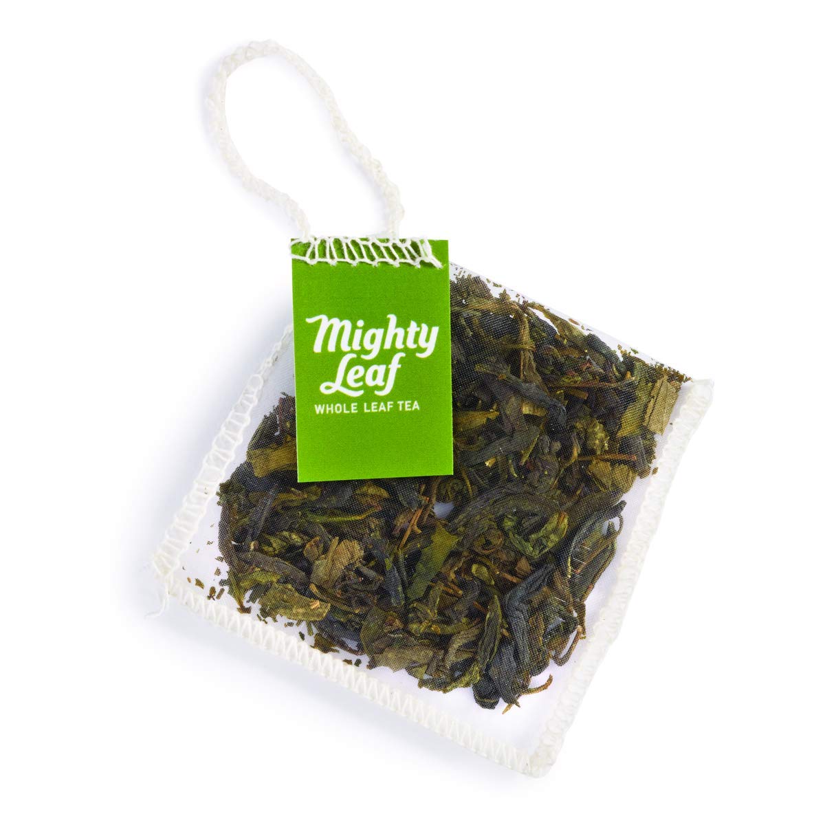 Mighty Leaf Tea Organic Green Dragon Hand-Stitched Tea Bags, 15 ct