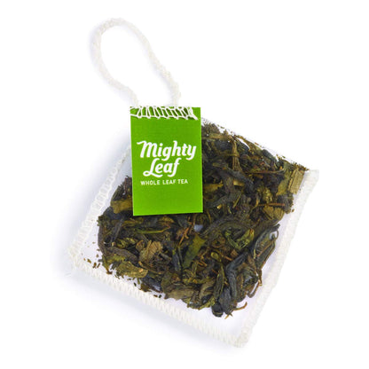 Mighty Leaf Tea Organic Green Dragon Hand-Stitched Tea Bags, 15 ct
