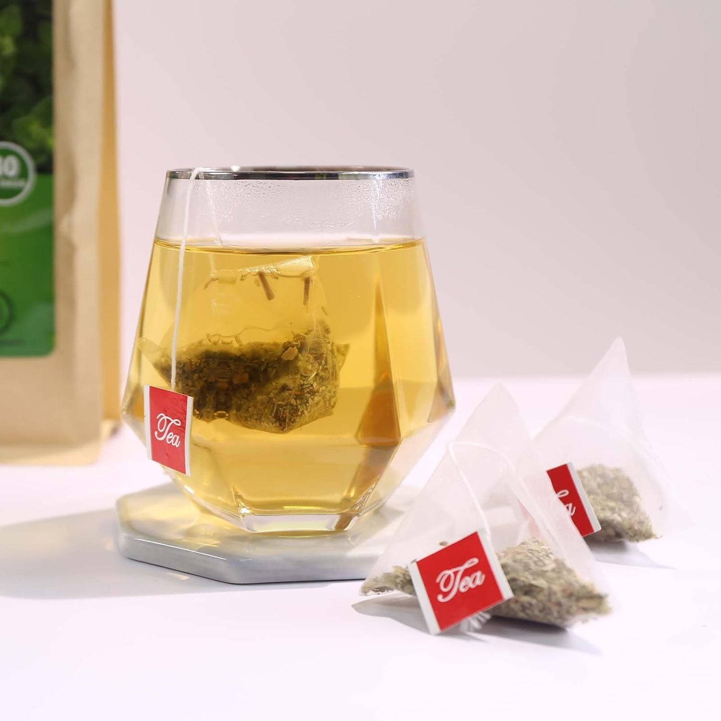 FullChea - Rooibos Tea Bags, 60 Counts - Premium South African Natural Rooibos - Non-GMO - Caffeine-Free - Antioxidant-Rich & Supports Digestion