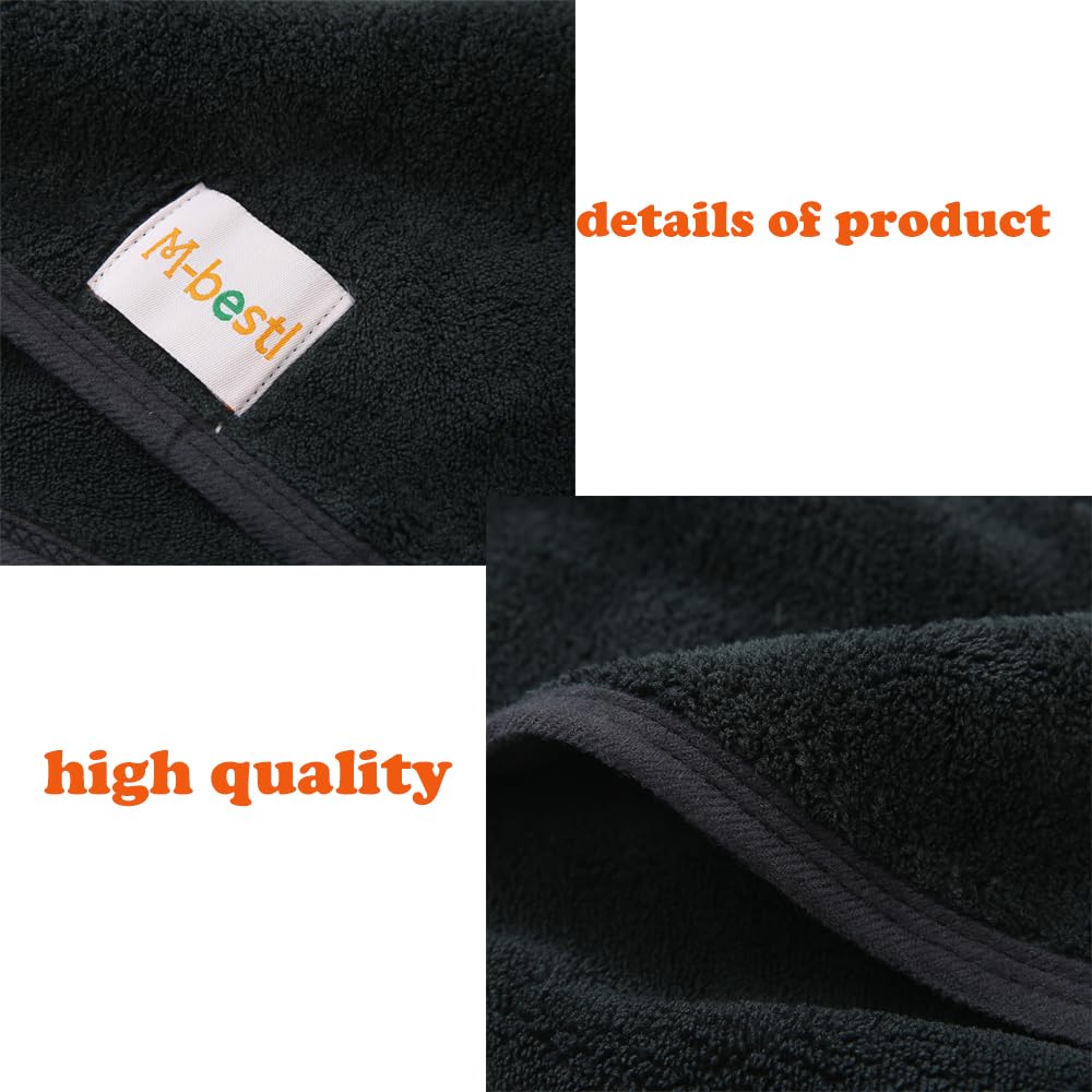 M-bestl 2 Pack Microfiber Hair Towel Wrap,Hair Drying Towel with Button,Quick Dry Hair Towel Turban for Women,Absorbent Anti-frizz Head Towel for Long Thick Curly Hair(Pink&Beige)