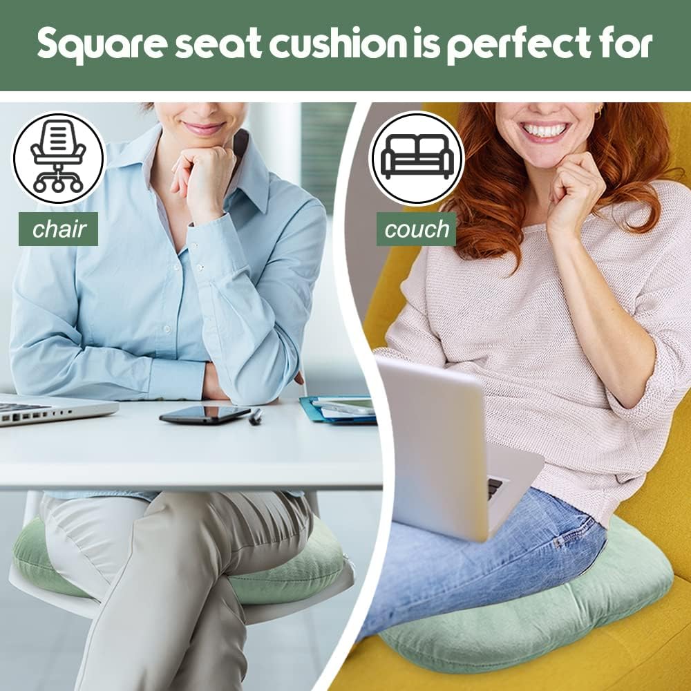 Stuffed Donut Pillow Seat Cushion | for Tailbone and Coccyx Pain, Hemorrhoids, Bed Sores, Pregnancy, Prostate, Surgery Recovery, Sitting Pressure Relief, for Home, Office and Car (Grey)