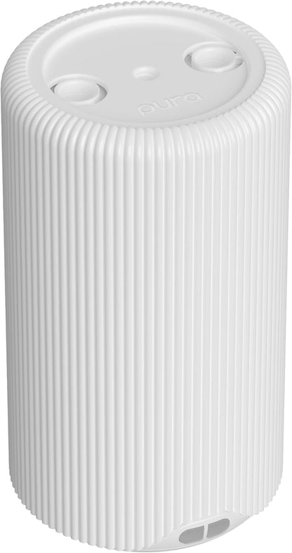 Pura Plus Smart Home Fragrance Diffuser for Large Spaces - Adjust Scent Intensity, Set Schedules, Timers & More in Pura App - Fragrances Sold Separately - White