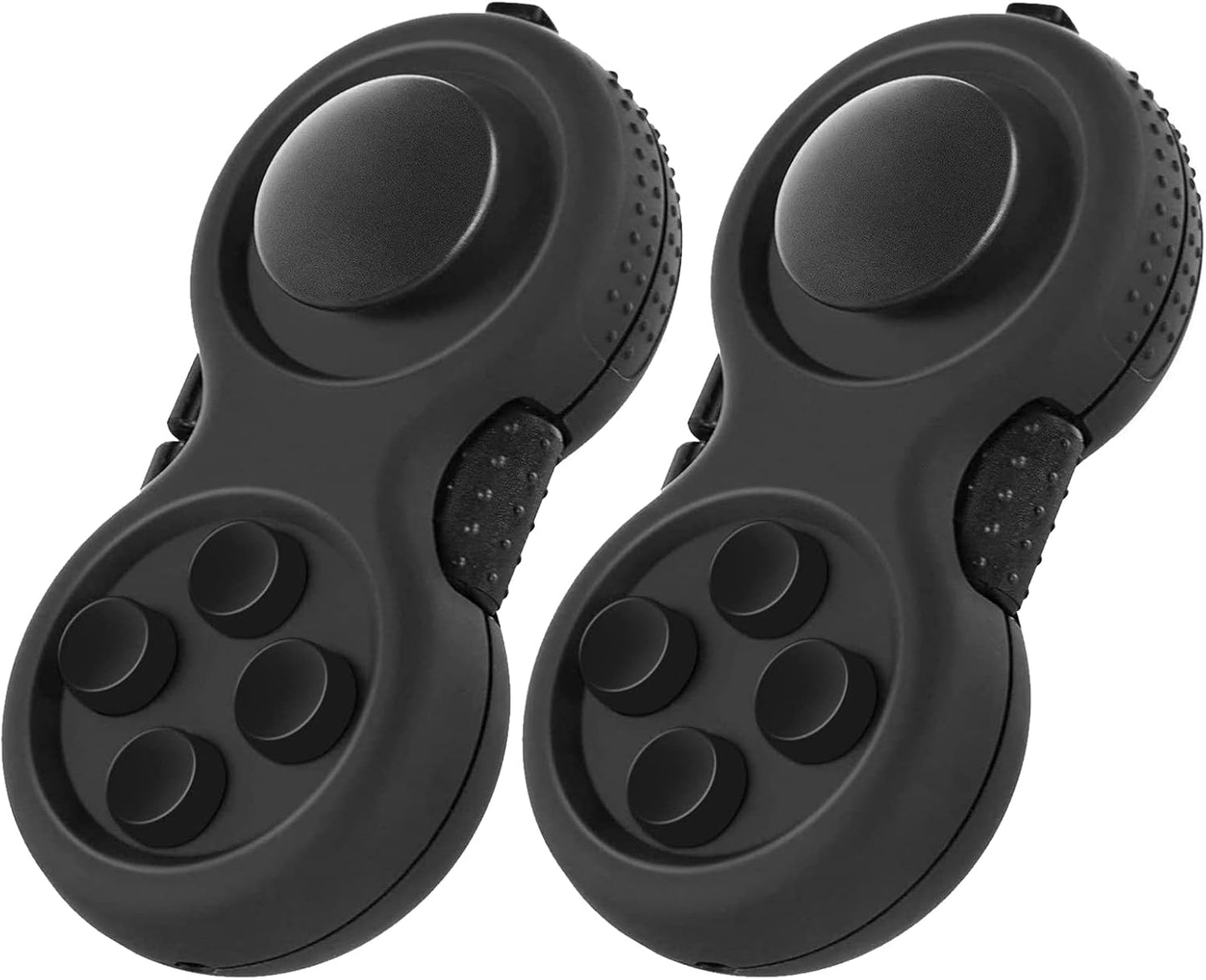 Original Fidget Toy Game, Rubberized Classical Controller Fidget Concentration Toy with 8-Fidget Functions and Lanyard - Excellent for Relieving Stress and Anxiety