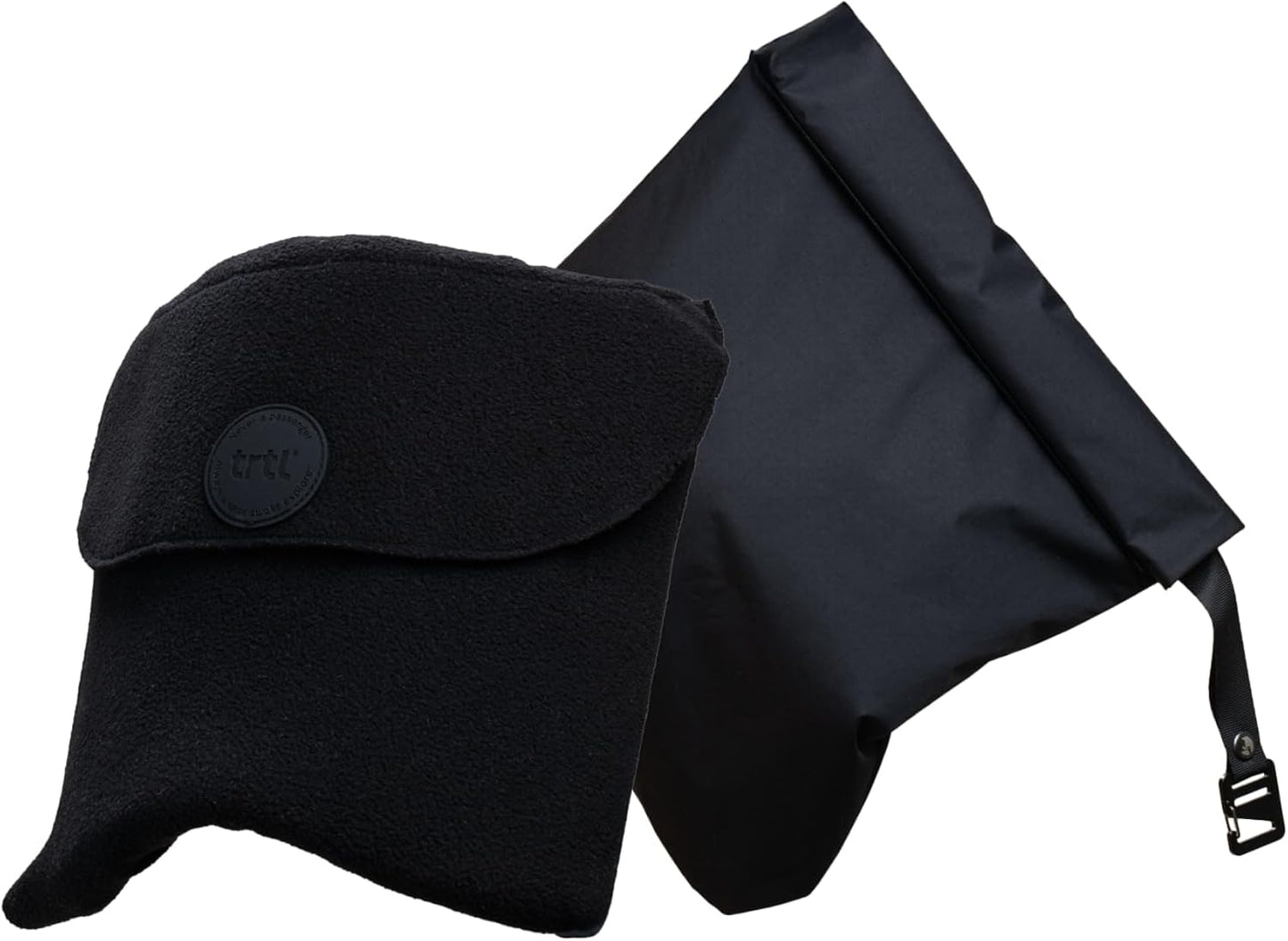 Trtl Travel Pillow Original 2.0 – Scientifically Proven Super Soft Travel Pillow with Premium Head & Neck Support – for Airplane Travel – Machine Washable – Lightweight & Compact – Sand Beige