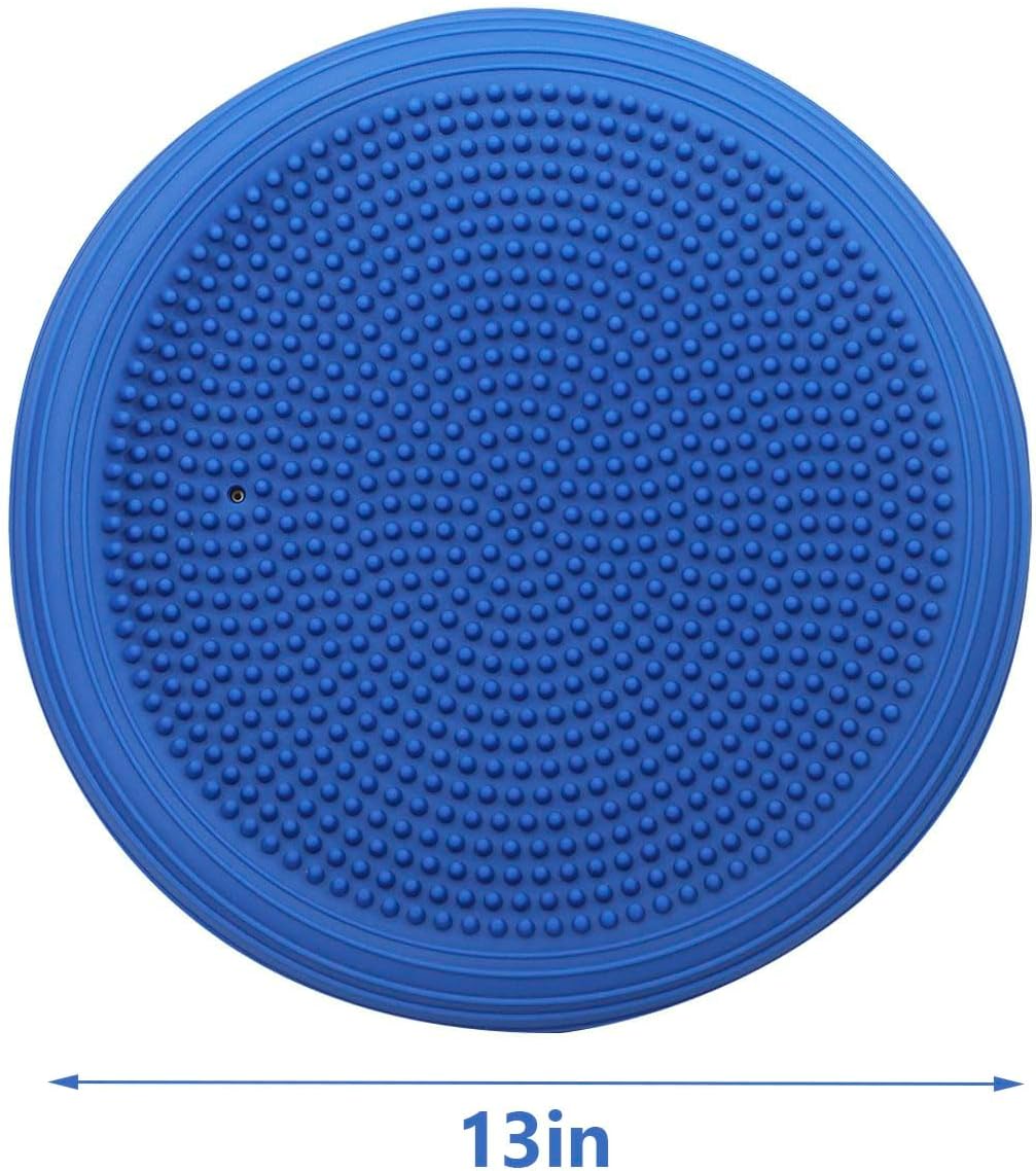 Balance Disc,Wiggle Seat Core Stability 14 Foot Diameter,With Pump,Suitable For Improving Posture,And Stabilizing The Core,Fitness